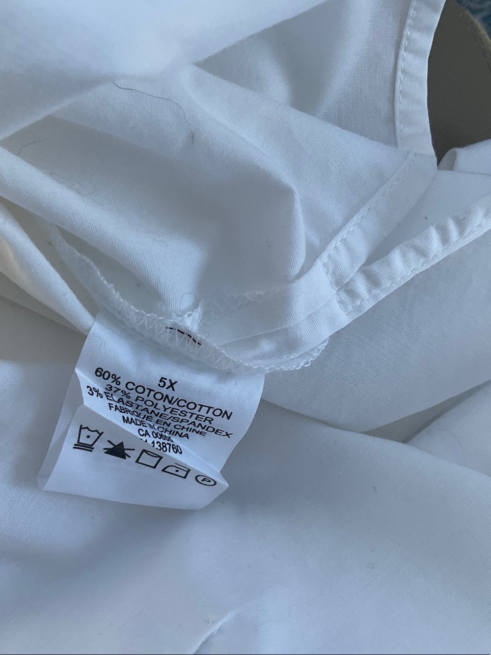 Penningtons White Long-Sleeve Tunic Button-Up - Picture 8 of 8